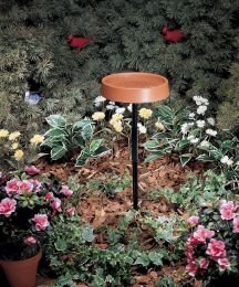 Allied Precision Heated 12 inch Bird Bath with Metal Stand