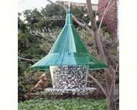 Arundale Mandarin Sky Cafe Squirrel Proof Bird Feeder (Dome Color: Green)