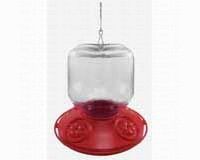 Dr. JBâ€™s Complete Switchable Hummingbird Feeder With Red Flowers (Jar Size: 32 Oz.)